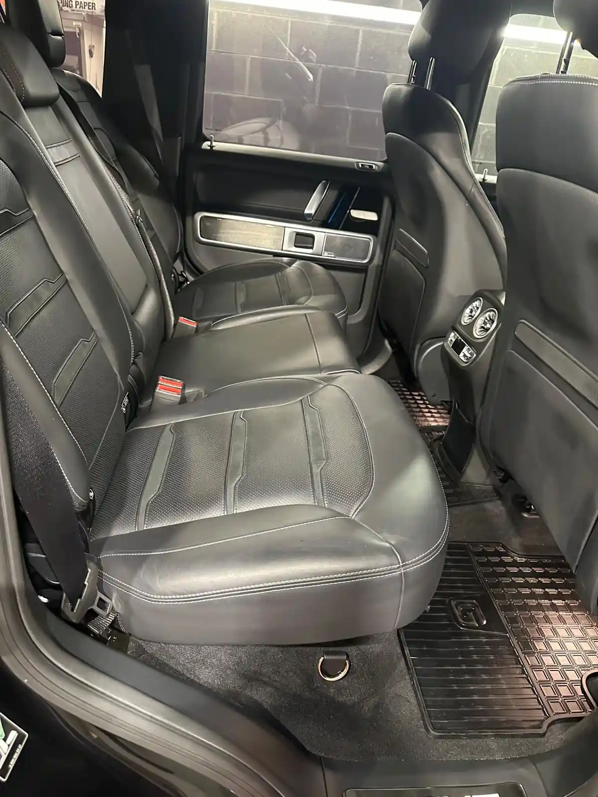 Auto Detail Mercedes Rear Seats Auto Detail Mercedes Rear Seats